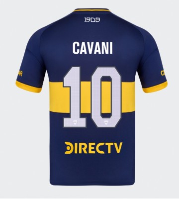 Boca Juniors Edinson Cavani #10 Prima Maglia 2025-26 Manica Corta